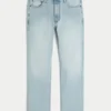 Hellblaue Slim-Fit-Jeans