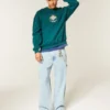 Hellblaue Super Baggy Painter Jeans