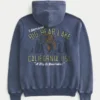 Holiday Vault Release Big Bear Lake Grafik-Kapuzenpullover mit Reißverschluss