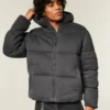 Hollister Feel Good Fleece-Daunenjacke