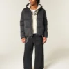 Hollister Feel Good Fleece-Daunenjacke