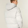 Hollister Feel Good Fleece-Daunenjacke