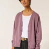 Kastenförmige Strickjacke