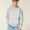 Kastenförmiger Hoodie