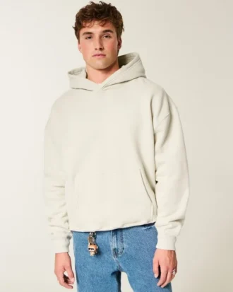 Kastenförmiger Hoodie