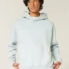 Kastenförmiger Hoodie