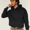Kastenförmiger Hoodie
