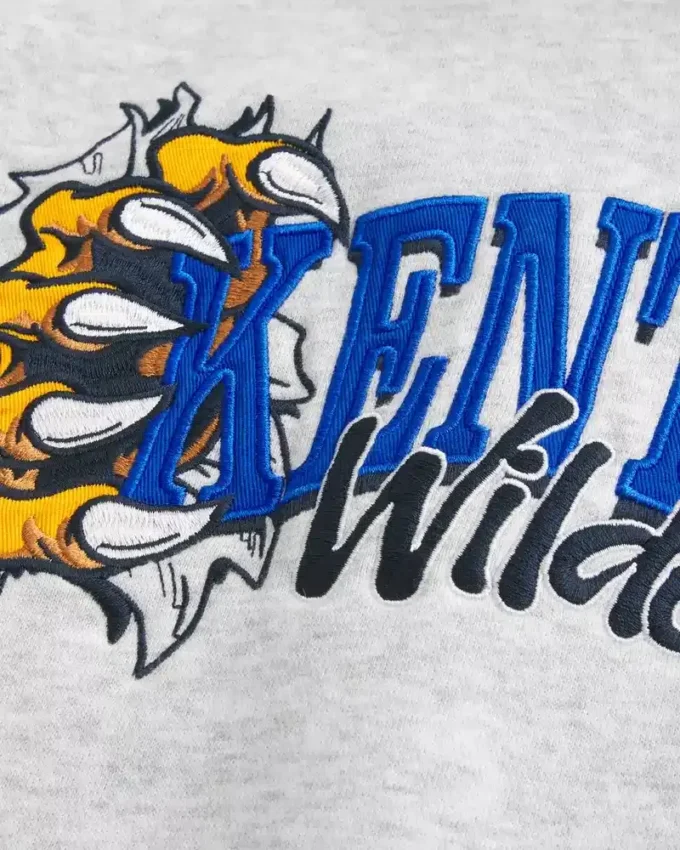 Kastiger Hoodie mit Grafik der University of Kentucky Wildcats