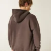 Kastiger Hoodie mit Reißverschluss
