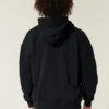 Kastiger Hoodie mit Reißverschluss
