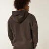 Kastiger Hoodie mit Reißverschluss