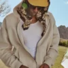 Kastiger Hoodie mit Reißverschluss