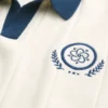 Kastiger Kurzarm-Pullover-Polo