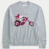 Kastiger Snoopy-Grafik-Pullover