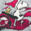 Kastiger Snoopy-Grafik-Pullover