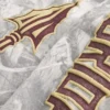 Kastiger Zip-Up-Hoodie mit Florida State University-Grafik und Camouflage-Muster