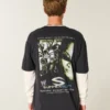 Kastiges WWE SummerSlam Grafik-T-Shirt