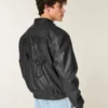 Kunstlederjacke mit Hollywood-Grafik