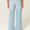 Kurvige, tief sitzende Baggy-Jeans im Used-Look