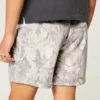 Lange Fleece-Shorts mit Camouflage-Muster