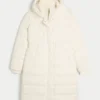 Langer Pufferparka