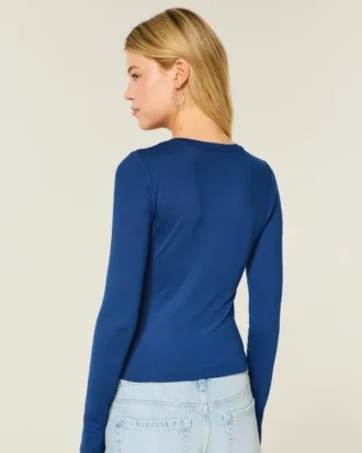 Langärmliges Baby-T-Shirt aus nahtlosem Stoff