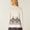 Leicht zu tragende Strickjacke ohne Verschluss