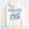 Locker geschnittener Hoodie mit Manchester City-Grafik