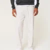 Lockere Pull-On-Hose aus Leinenmischung