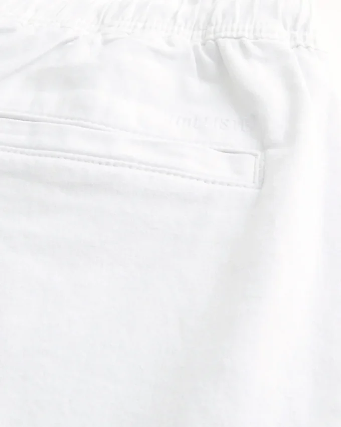 Lockere Pull-On-Hose aus Leinenmischung