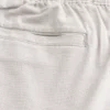 Lockere Pull-On-Hose aus Leinenmischung