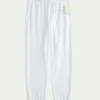Logo-Grafik-Frottee-Jogginghose