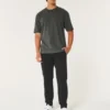 Lässige Jogginghose aus Twill