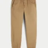 Lässige Jogginghose aus Twill
