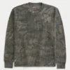 Lässiges, langärmeliges Camo-Shirt mit Thermofunktion