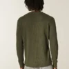 Lässiges langärmeliges Thermoshirt mit Rundhalsausschnitt