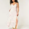 Maxikleid mit offenem Rücken