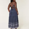 Maxikleid mit offenem Rücken