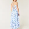 Maxikleid mit offenem Rücken