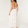 Maxikleid mit offenem Rücken