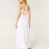 Maxikleid mit offenem Rücken