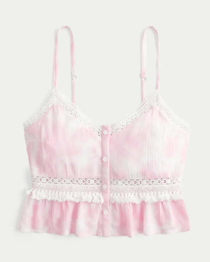 Mini-Tanktop mit Fransen