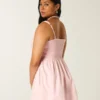 Minikleid mit Knopfleiste
