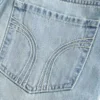 Minirock aus Denim mit niedriger Leibhöhe