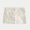 Minirock aus Twill-Camo