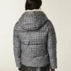 Mit Kunstfell gefütterte Daunenjacke