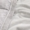 Mit Kunstfell gefütterte Daunenjacke mit Kapuze