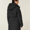 Mit Kunstfell gefütterter Puffer-Parka