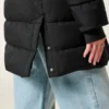 Mit Kunstfell gefütterter Puffer-Parka