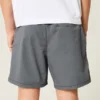 Mittellange Twill-Shorts zum Hineinschlüpfen